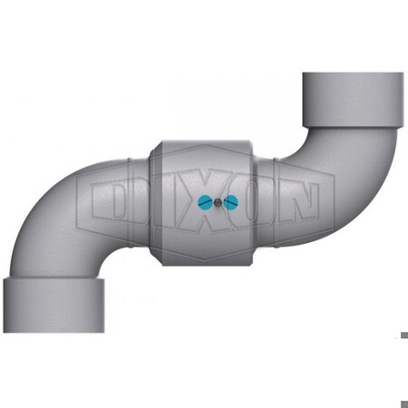 Dixon 2 in STYLE 40, FXF, ALUMINUM SWIVEL O ft RING 240FXFAL00000